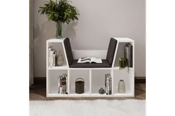 Kylen Bokhylle 103 cm - Hvit - Oppbevaring - Hylle - Bokhylle