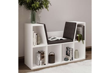 Kylen Bokhylle 103 cm - Hvit - Oppbevaring - Hylle - Bokhylle