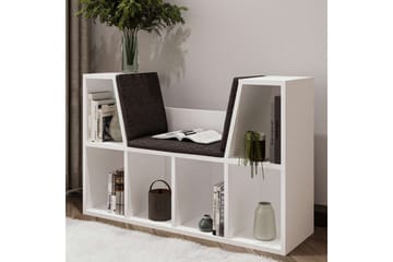 Kylen Bokhylle 103 cm - Hvit - Oppbevaring - Hylle - Bokhylle