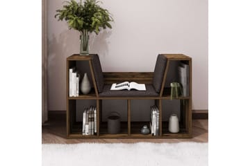 Kylen Bokhylle 103 cm - Valnøtt - Oppbevaring - Hylle - Bokhylle