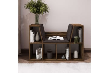 Kylen Bokhylle 103 cm - Valnøtt - Oppbevaring - Hylle - Bokhylle