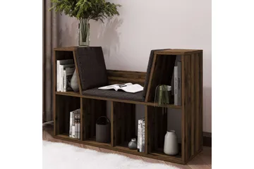 Kylen Bokhylle 103 cm - Valnøtt - Oppbevaring - Hylle - Bokhylle