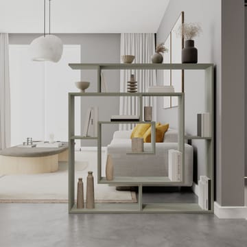 Labirent Bokhylle 125 cm - Ash Green - Oppbevaring - Hylle - Bokhylle