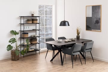 Mehoopany Bokhylle 172 cm - Sort - Oppbevaring - Hylle - Bokhylle