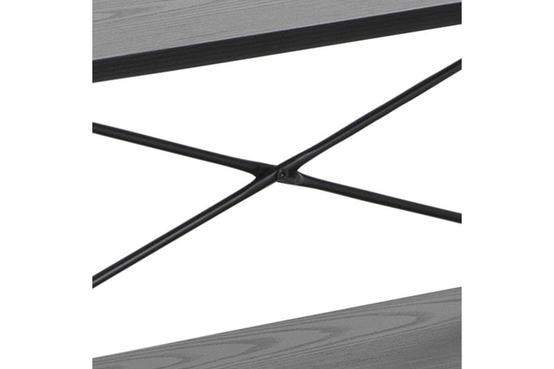 Mehoopany Bokhylle 172 cm - Sort - Oppbevaring - Hylle - Bokhylle