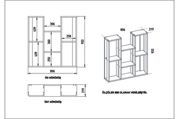 Michiyo Plantebord 90 cm - Hvit - Møbler - Bord - Avlastningsbord & sidobord - Blomsterbord