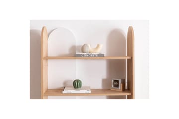 Mirra Bokhylle 90 cm - Blå/Hvit - Oppbevaring - Hylle - Bokhylle