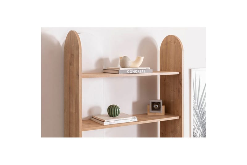 Mirra Bokhylle 90 cm - Blå/Hvit - Oppbevaring - Hylle - Bokhylle