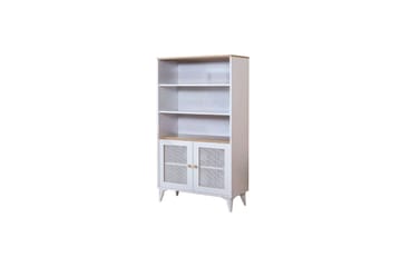 Mjudi Bokhylle 90 cm - Hvit - Oppbevaring - Hylle - Bokhylle
