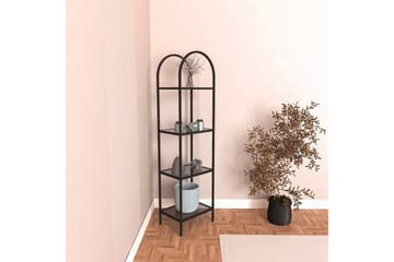 Monaia Bokhylle 80 cm - Sort - Oppbevaring - Hylle - Bokhylle