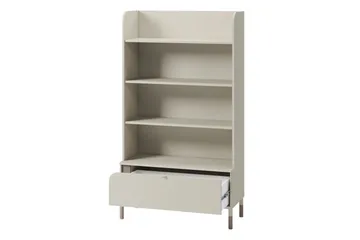 Monfort Bokhylle 89x40 cm - Beige - Oppbevaring - Hylle - Bokhylle