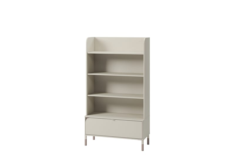 Monfort Bokhylle 89x40 cm - Beige - Oppbevaring - Hylle - Bokhylle