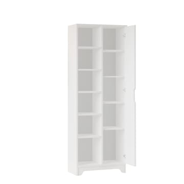 Multi Purpose Cabinet Homitis Hvit - Oppbevaring - Hylle - Bokhylle
