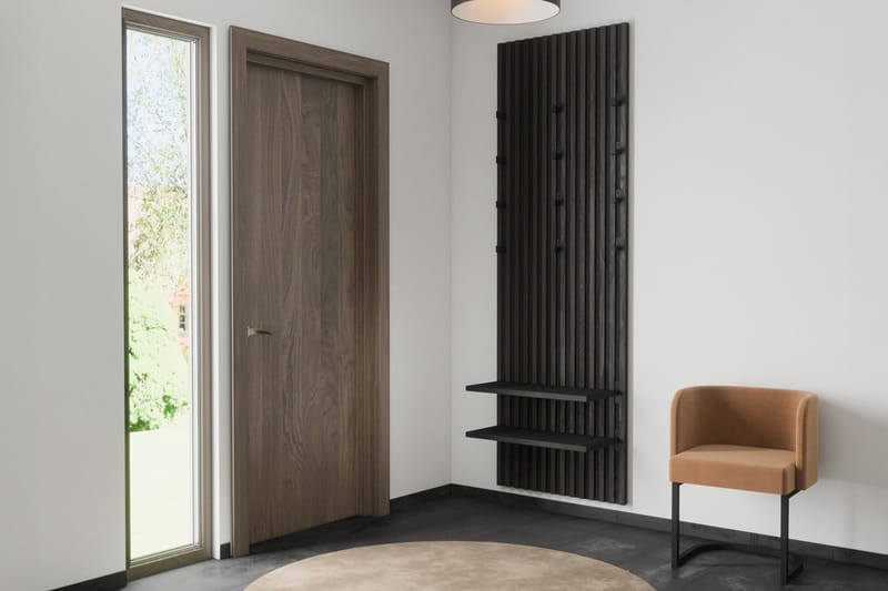 Nimes Tilbehørshylle 67x10,5 cm - Svart - Oppbevaring - Hylle - Vegghylle