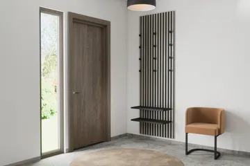 Nimes Tilbehørshylle 67x10,5 cm - Svart - Oppbevaring - Hylle - Vegghylle