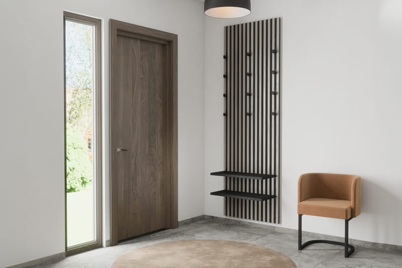 Nimes Tilbehørshylle 67x10,5 cm - Svart - Oppbevaring - Hylle - Vegghylle