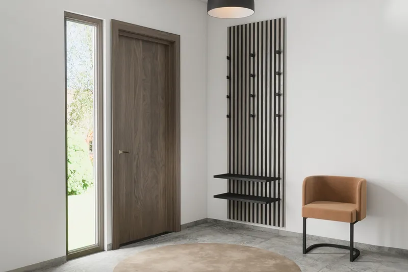 Nimes Tilbehørshylle 67x10,5 cm - Svart - Oppbevaring - Hylle - Vegghylle