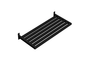 Nimes Tilbehørshylle 67x10,5 cm - Svart - Oppbevaring - Hylle - Vegghylle