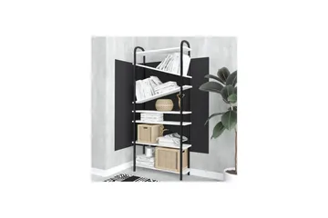 Norvas Bokhylle 78 cm - Sort/Hvit - Oppbevaring - Hylle - Bokhylle