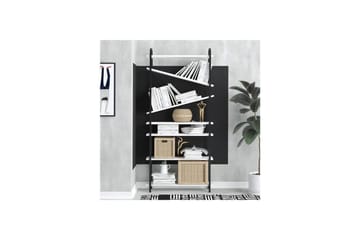Norvas Bokhylle 78 cm - Sort/Hvit - Oppbevaring - Hylle - Bokhylle