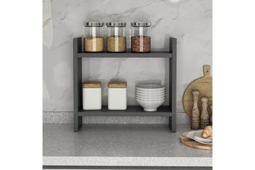 Endicott Lagerhylle 34x10 cm - Antrasitt - Oppbevaring - Hylle - Oppbevaringshylle - Lagerhylle