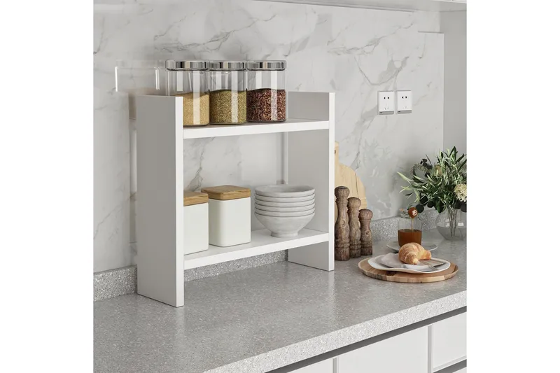 Endicott Lagerhylle 34x10 cm - Hvit - Oppbevaring - Hylle - Oppbevaringshylle - Lagerhylle