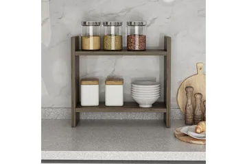 Endicott Lagerhylle 34x10 cm - Valnøtt - Oppbevaring - Hylle - Oppbevaringshylle - Lagerhylle