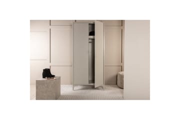 Garderobe Piring - Beige - Oppbevaring - Hylle - Oppbevaringshylle - Lagerhylle