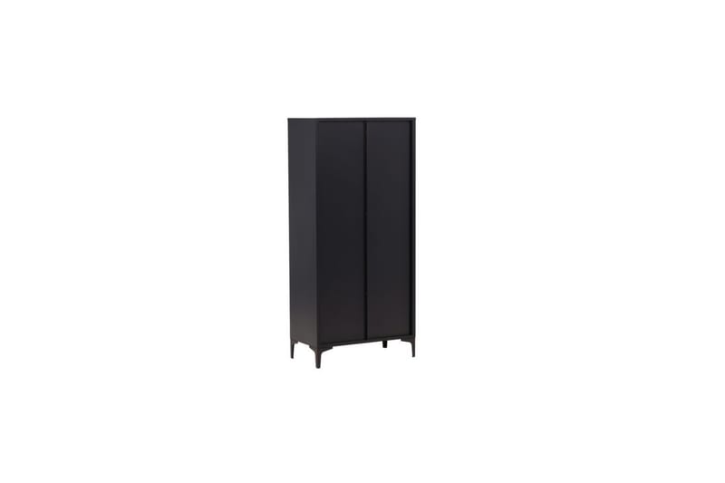 Garderobe Piring - Svart - Oppbevaring - Hylle - Oppbevaringshylle - Lagerhylle