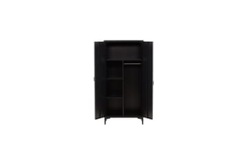 Garderobe Piring - Svart - Oppbevaring - Hylle - Oppbevaringshylle - Lagerhylle