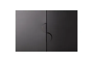 Garderobe Piring - Svart - Oppbevaring - Hylle - Oppbevaringshylle - Lagerhylle