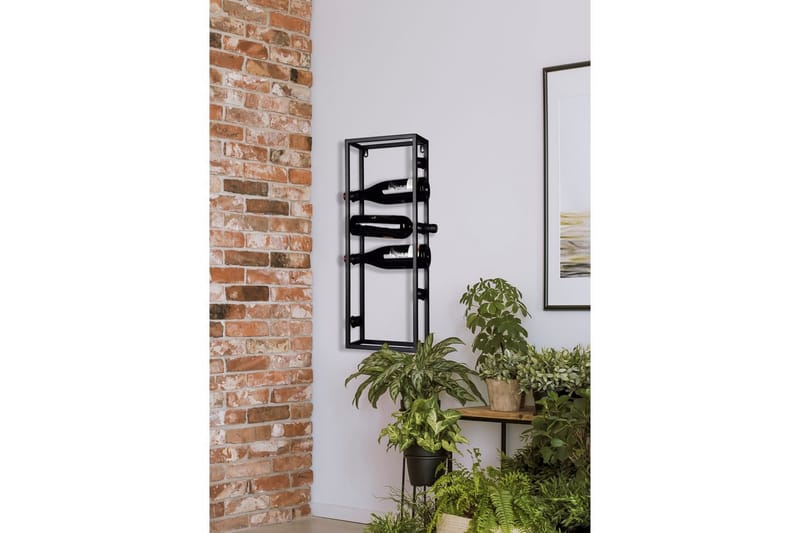 Holder for Vinflaske Mirrors & More Annabell - Oppbevaring - Hylle - Oppbevaringshylle - Vinstativ & vinhylle