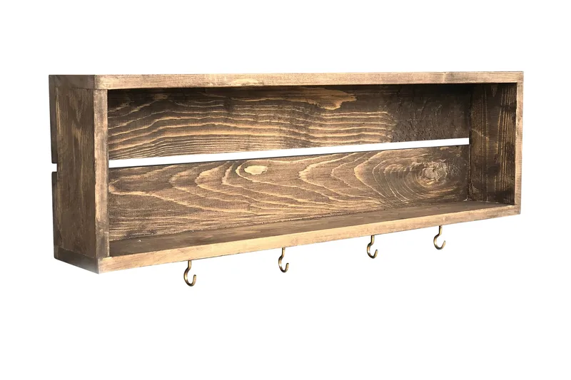 Ticknor Kjøkkenhylle 72 cm, Valnøtt