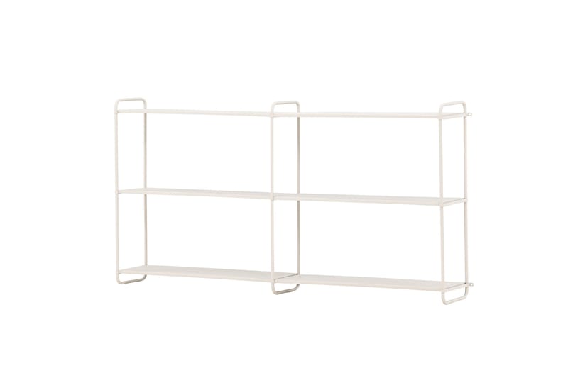 Lyon Tallerkenhylle 122x18 cm, Beige