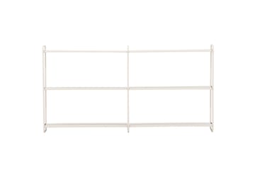 Lyon Tallerkenhylle 122x18 cm - Beige - Oppbevaring - Hylle - Oppbevaringshylle - Tallerkenhylle