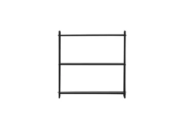 Lyon Tallerkenhylle 62x18 cm - Svart - Oppbevaring - Hylle - Oppbevaringshylle - Tallerkenhylle