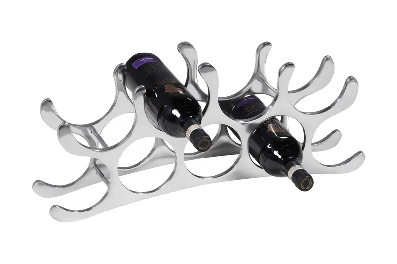 Cornett Vinstativ - Sølv - Oppbevaring - Hylle - Oppbevaringshylle - Vinstativ & vinhylle