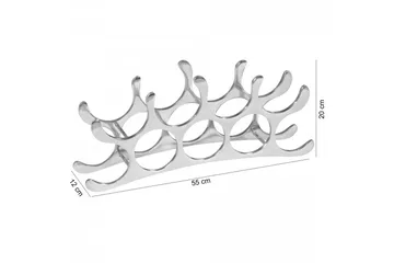 Cornett Vinstativ - Sølv - Oppbevaring - Hylle - Oppbevaringshylle - Vinstativ & vinhylle
