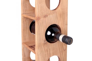 Halkett Vinstativ 15x15 cm - Brun - Oppbevaring - Hylle - Oppbevaringshylle - Vinstativ & vinhylle