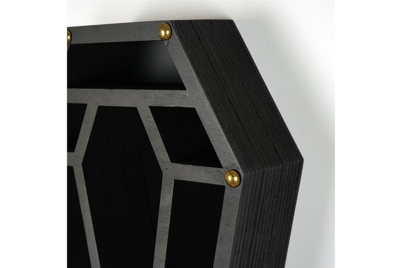 Masatane Vinstativ 22 cm - Svart - Oppbevaring - Hylle - Oppbevaringshylle - Vinstativ & vinhylle