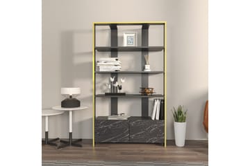 Ossin Bokhylle 93,6 cm - Svart - Oppbevaring - Hylle - Bokhylle