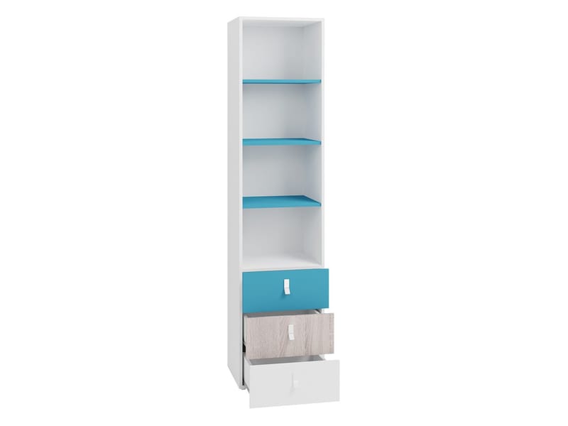 Planeta Bokhylle 45 cm i Tre - Svart|Beige - Oppbevaring - Hylle - Bokhylle