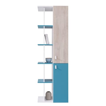 Planeta Bokhylle 60 cm i Tre - Blå|Hvit - Oppbevaring - Hylle - Bokhylle