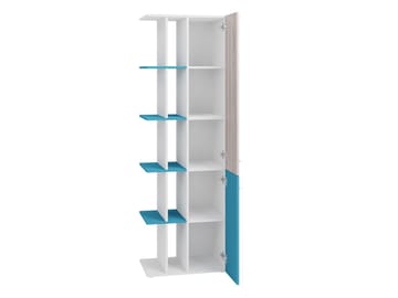 Planeta Bokhylle 60 cm i Tre - Svart|Natur - Oppbevaring - Hylle - Bokhylle