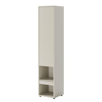 Rauk Høy Bokhylle 45x218 cm i Lyst Tre - Lys Beige - Oppbevaring - Hylle - Bokhylle
