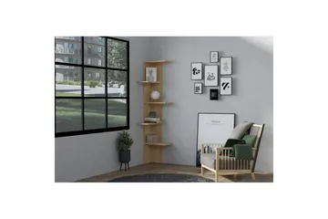 Ruigoord Bokhylle 40 cm - Eik - Oppbevaring - Hylle - Bokhylle