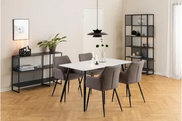 Saklani Bokhylle 120 cm - Svart - Oppbevaring - Hylle - Bokhylle