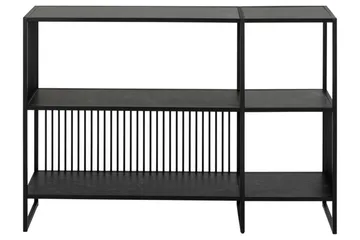 Saklani Bokhylle 120 cm - Svart - Oppbevaring - Hylle - Bokhylle