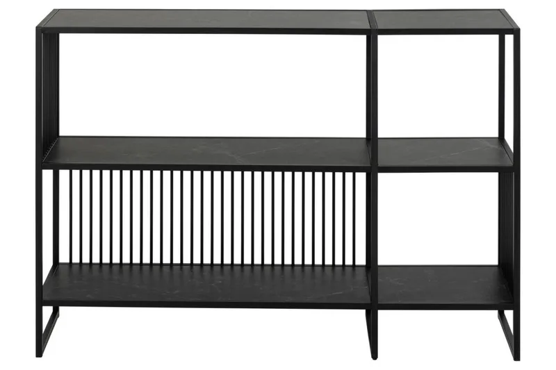 Saklani Bokhylle 120 cm - Svart - Oppbevaring - Hylle - Bokhylle