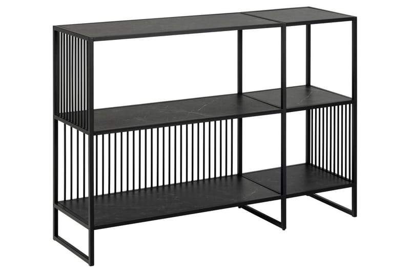 Saklani Bokhylle 120 cm - Svart - Oppbevaring - Hylle - Bokhylle